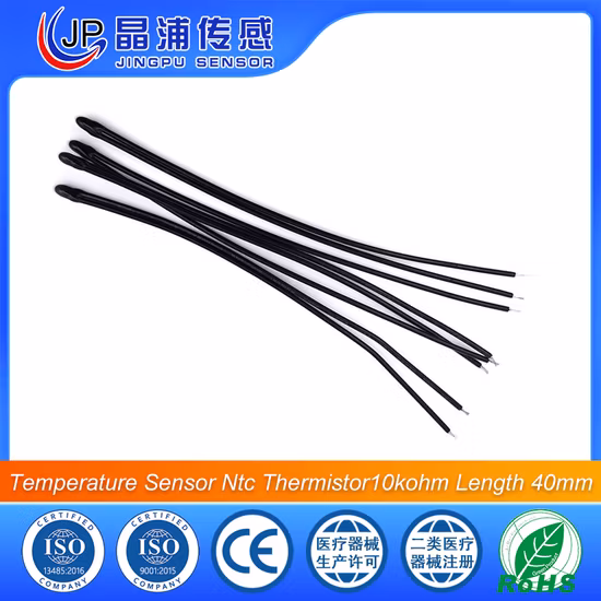 Sensor de temperatura Termistor Ntc 10 kohm Longitud 40 mm
