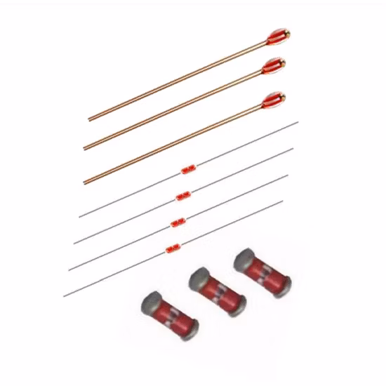 Termistor Ntc de cuentas de vidrio tipo diodo de 10kohm 3950K