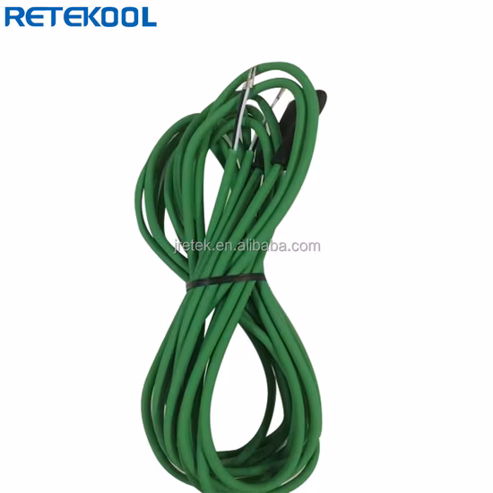 Sensor de termistor Ntc de casa de metal o plástico tubular recto para HVAC